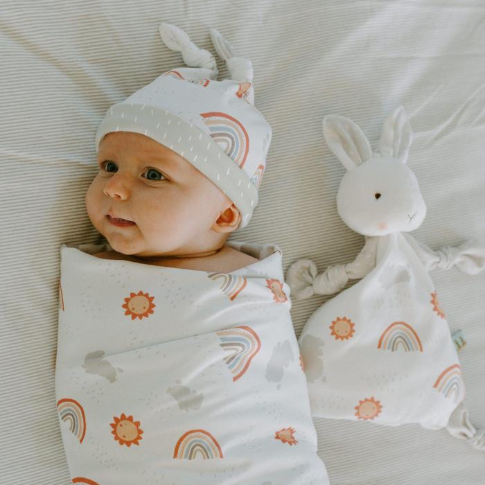 Bunnies By The Bay Little Sunshine Receiving Blanket