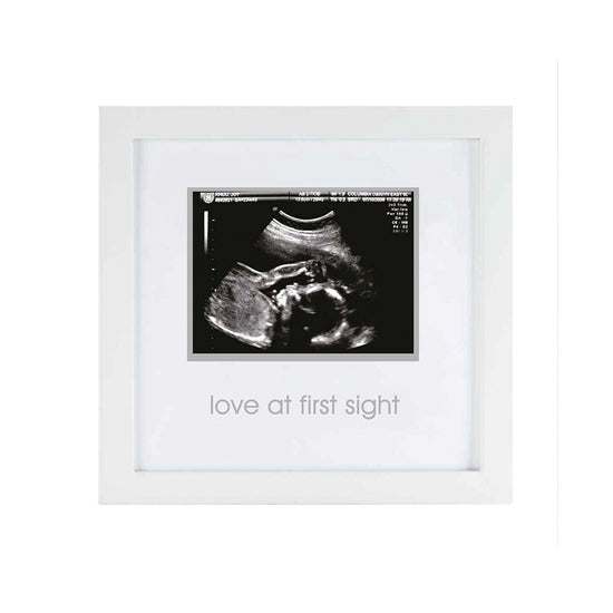 Pearhead White Sonogram Frame - Love At First Sight