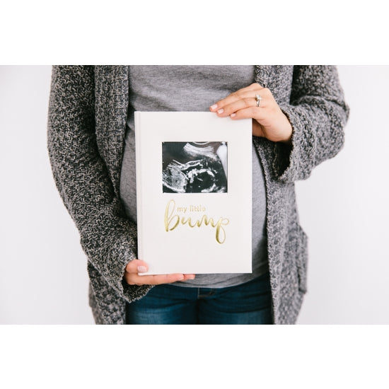 Pearhead Linen Pregnancy Journal - My Little Bump