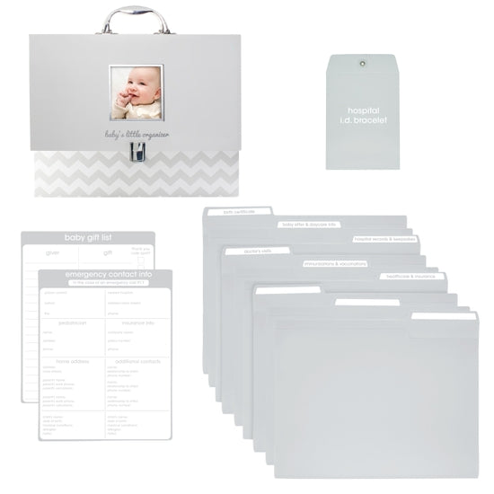 Pearhead Baby File Keeper Document Organizer