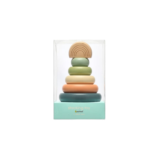 Wooden Stacking Rainbow Baby & Toddler Toy
