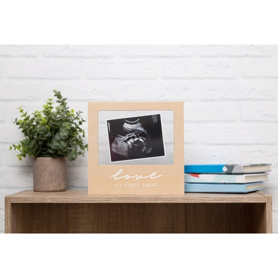 Pearhead Floating Sonogram Frame - Love At First Sight