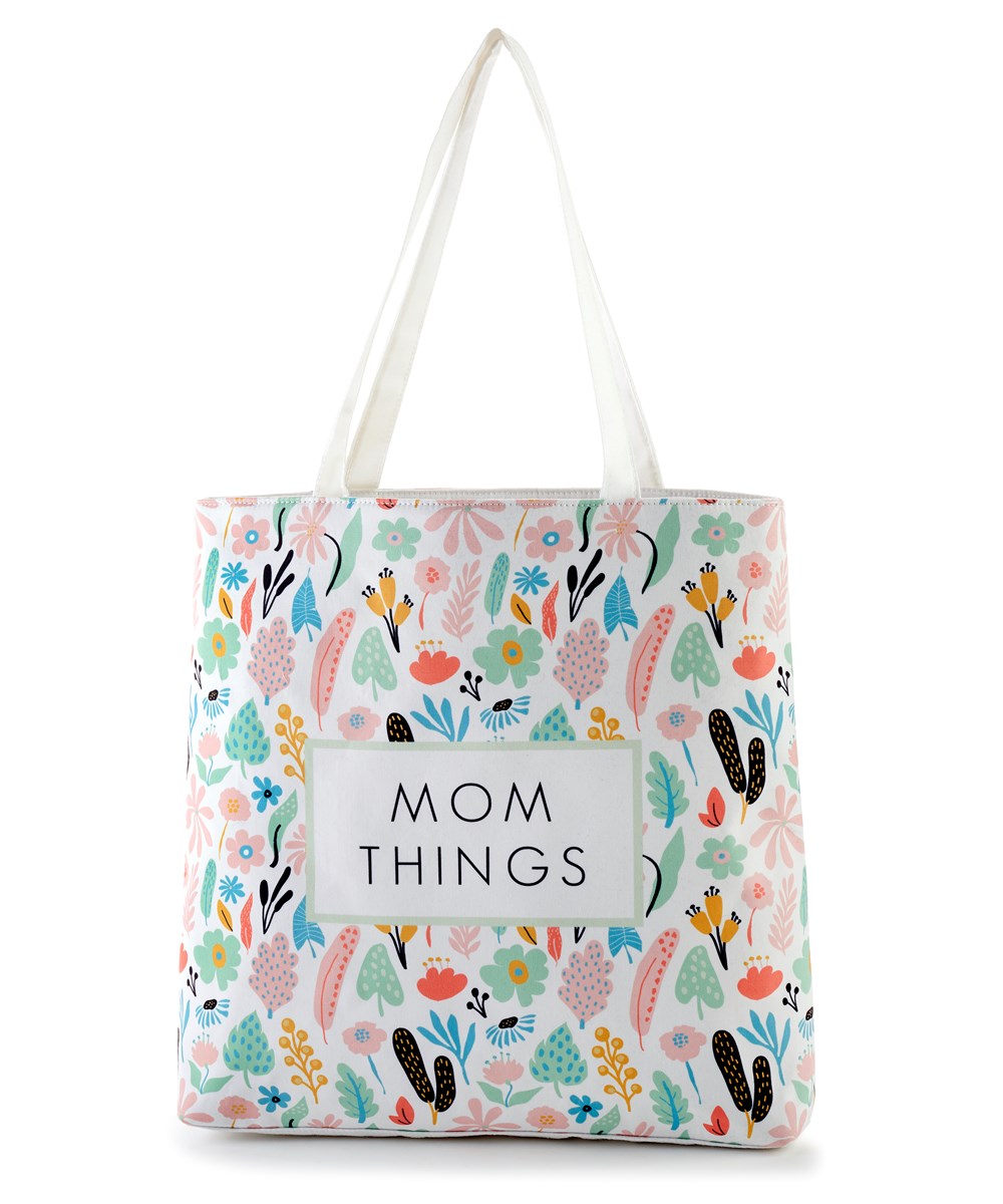 GiftCraft - Double Sided Floral Tote