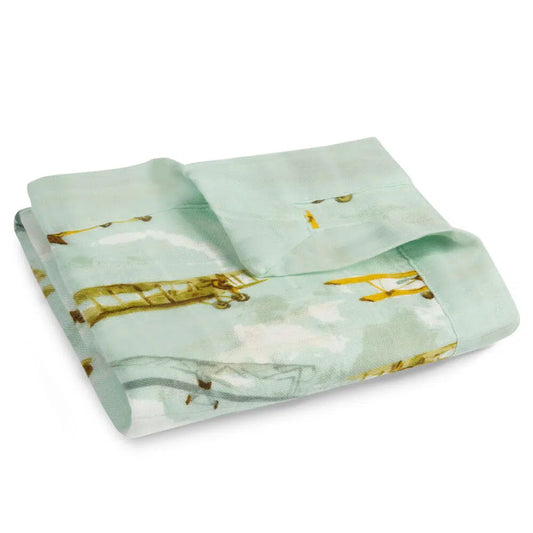 Milkbarn Mini Lovey Two-Layer Muslin Security Blanket