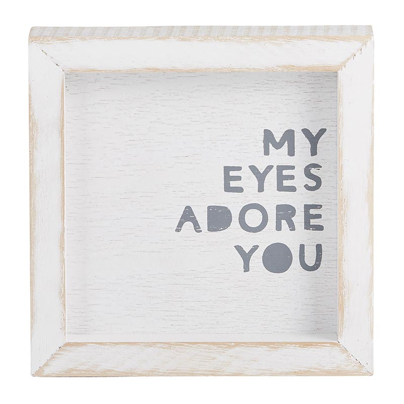 Stephan Baby petit word board - My Eyes Adore You