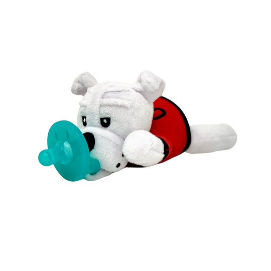 University Of Georgia Uga Bulldog Mascot Pacifier – Sneak A Peek Boutique