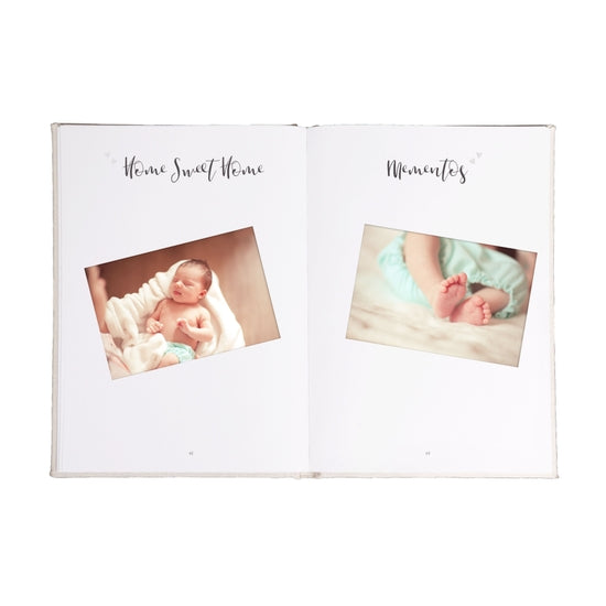 Pearhead Linen Pregnancy Journal - My Little Bump