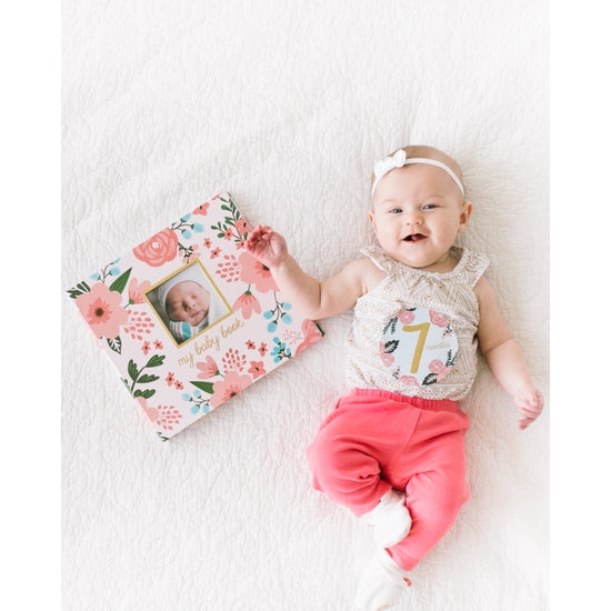 Pearhead Baby's Memory Book & Sticker Set