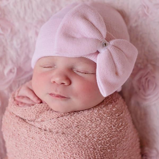 ilybean Polly Pink Hat with Bow